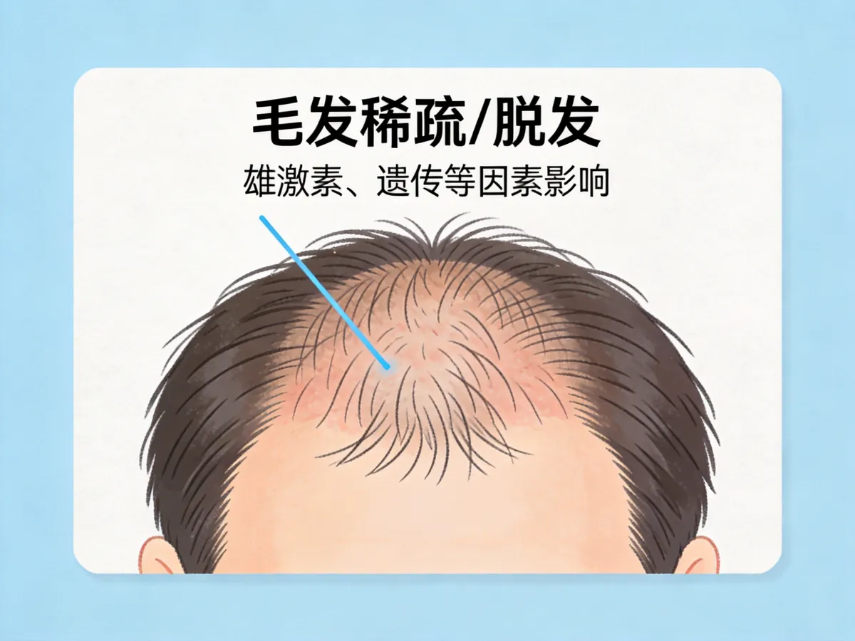 脱发
